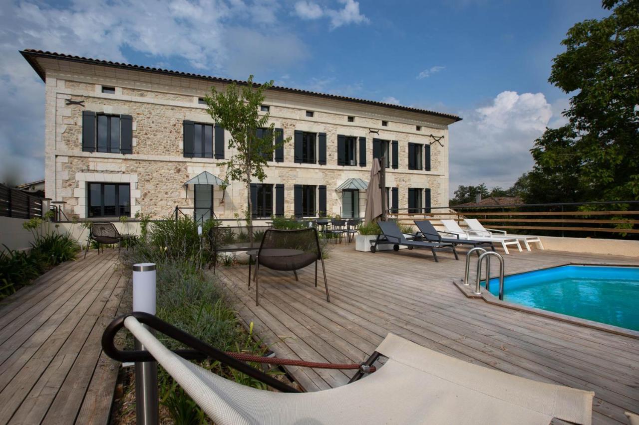 Au Bouchon Hotel Saint-Aigulin Luaran gambar