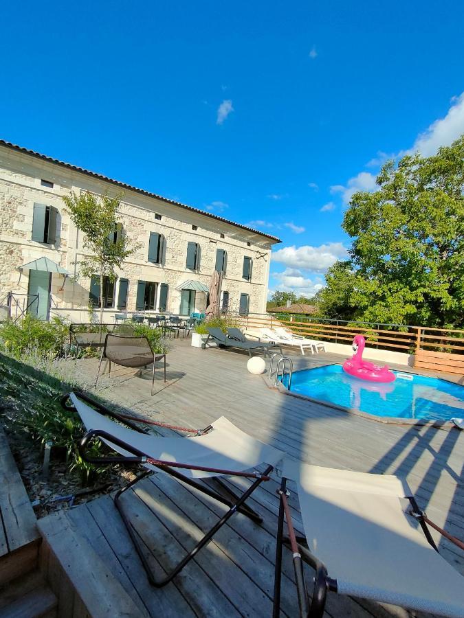 Au Bouchon Hotel Saint-Aigulin Luaran gambar