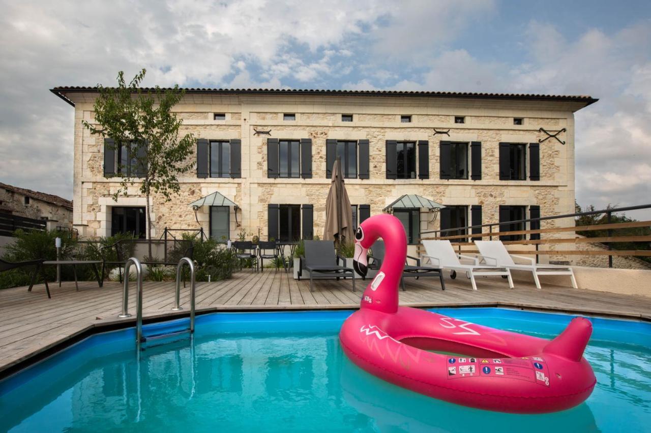 Au Bouchon Hotel Saint-Aigulin Luaran gambar